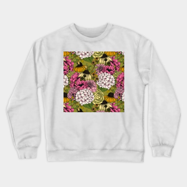 Garden florals Crewneck Sweatshirt by katerinamk